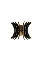 Opviq Wing Sconce Juego de 2 Lámparas de Pared Negras